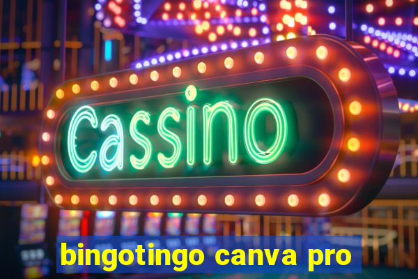 bingotingo canva pro