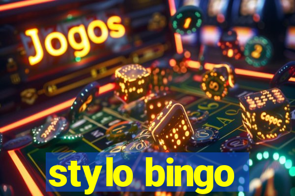 stylo bingo