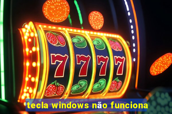 tecla windows não funciona