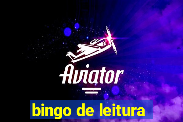 bingo de leitura