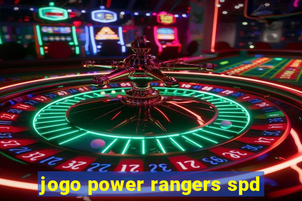 jogo power rangers spd