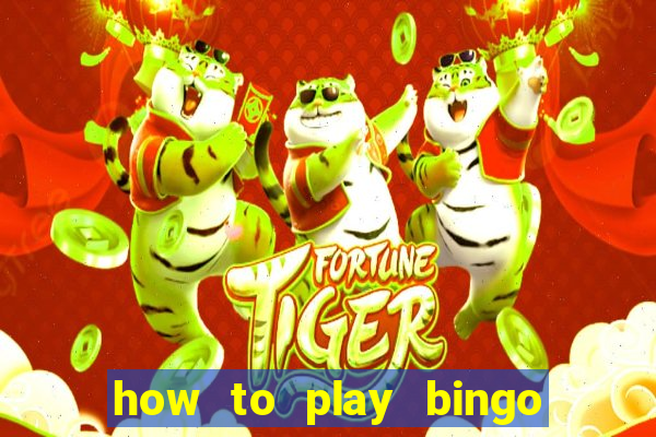 how to play bingo bonus scratch card