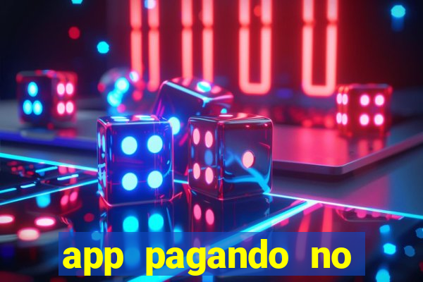 app pagando no cadastro via pix