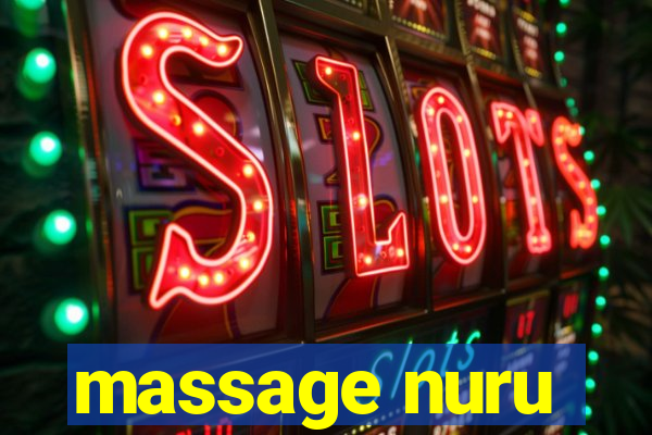 massage nuru