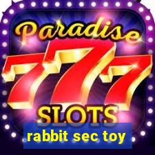 rabbit sec toy