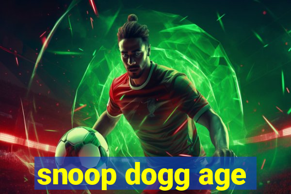 snoop dogg age