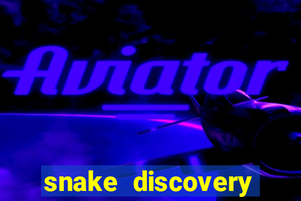 snake discovery bingo card