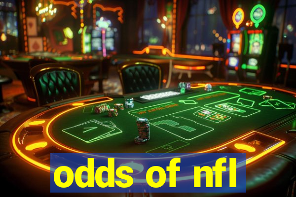 odds of nfl