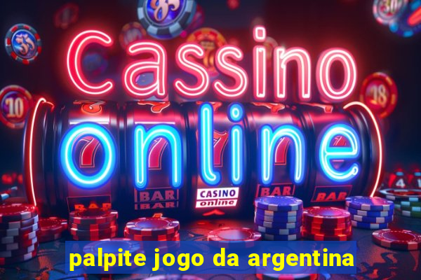 palpite jogo da argentina