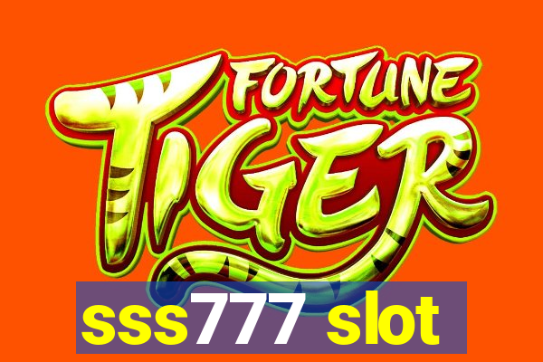 sss777 slot