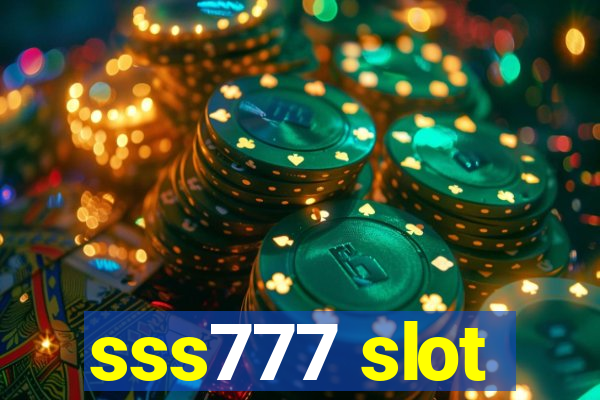 sss777 slot