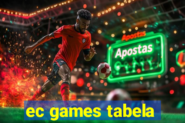 ec games tabela