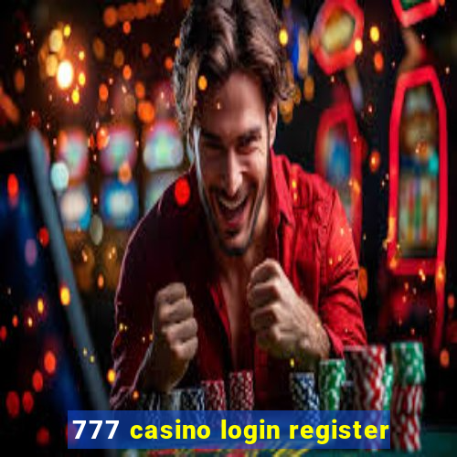 777 casino login register