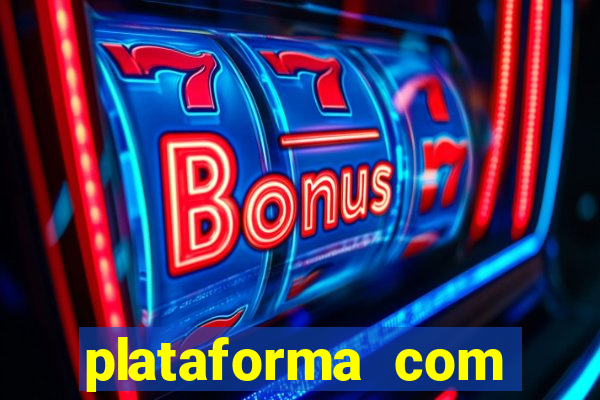 plataforma com chuva de dinheiro