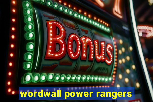 wordwall power rangers