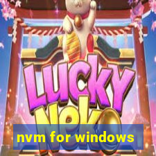 nvm for windows