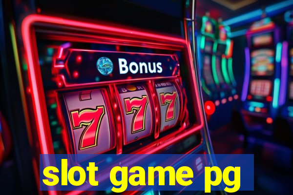 slot game pg