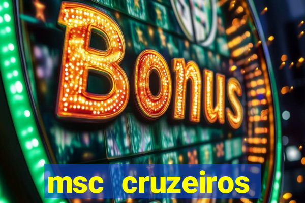 msc cruzeiros trabalhe conosco