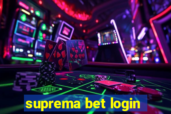 suprema bet login