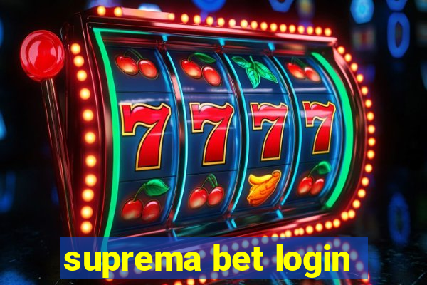 suprema bet login