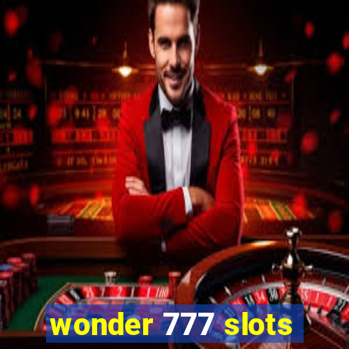 wonder 777 slots