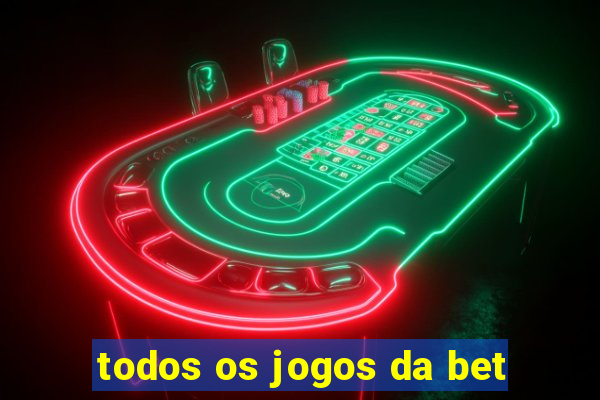 todos os jogos da bet