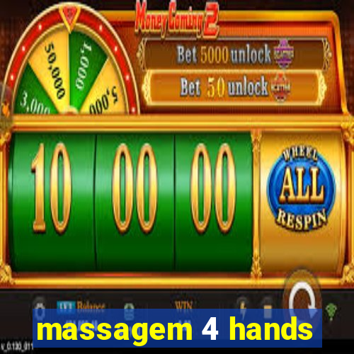 massagem 4 hands