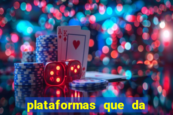 plataformas que da bonus de cadastro