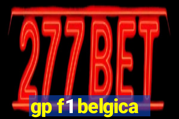 gp f1 belgica