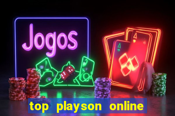 top playson online slot sites