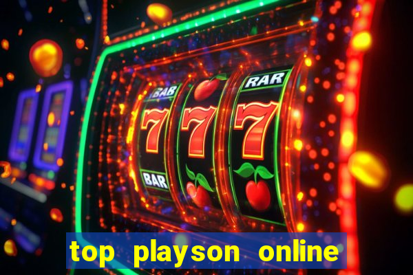 top playson online slot sites