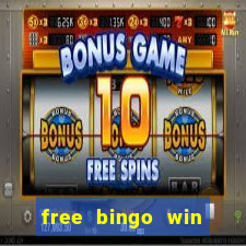 free bingo win real cash