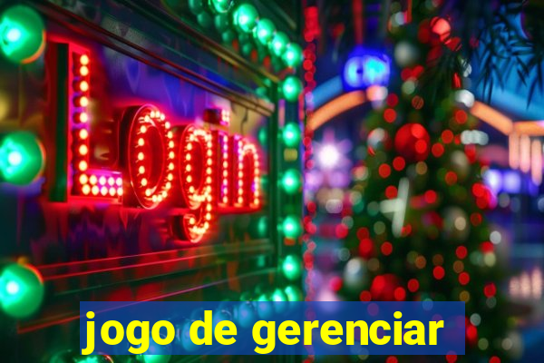 jogo de gerenciar