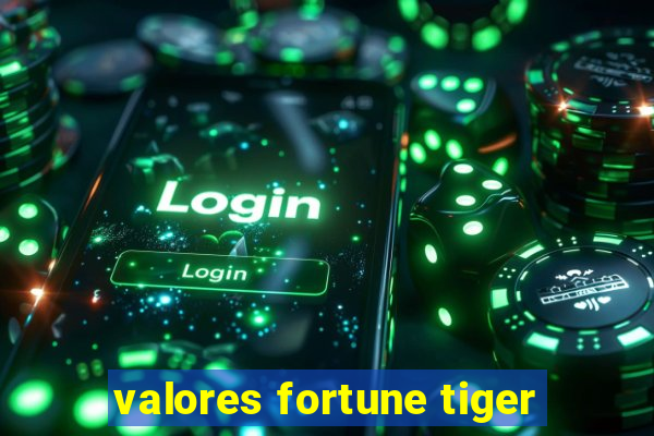 valores fortune tiger