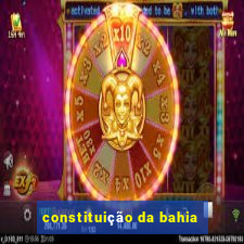 constituição da bahia