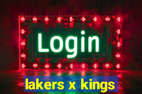 lakers x kings