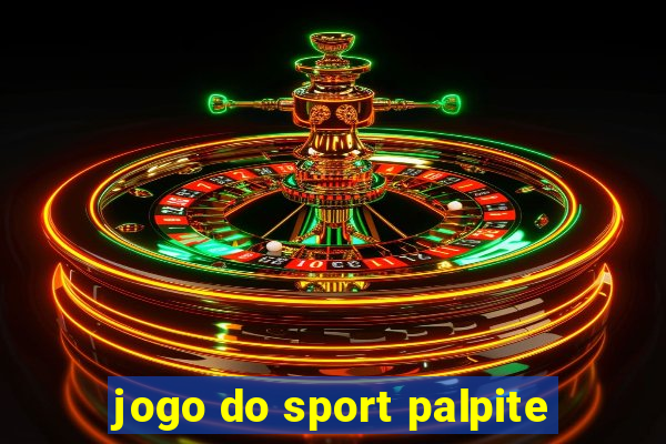 jogo do sport palpite