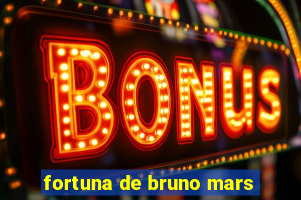 fortuna de bruno mars