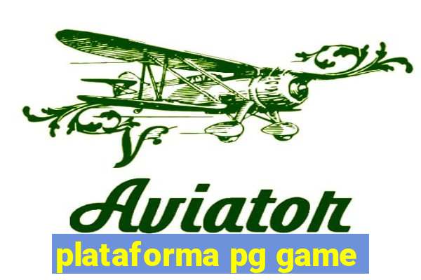 plataforma pg game