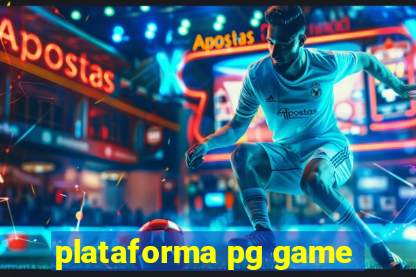 plataforma pg game