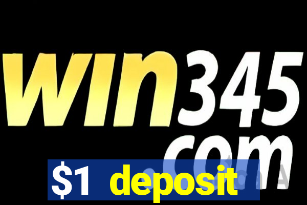 $1 deposit microgaming casino