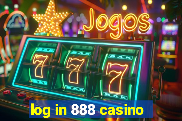 log in 888 casino