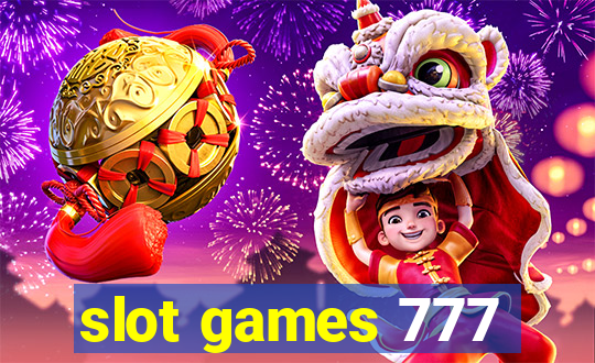 slot games 777