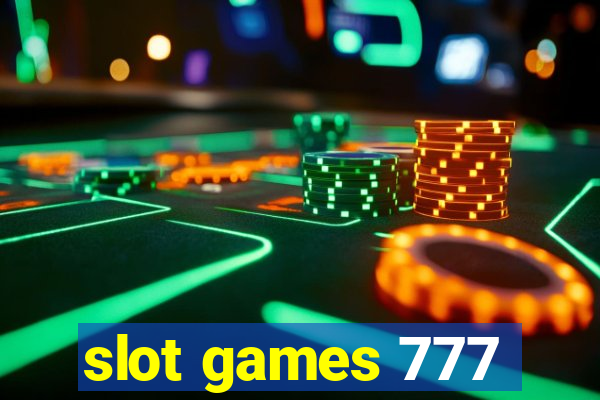 slot games 777