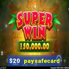 $20 paysafecard deposit bonus casino nz