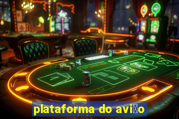 plataforma do avi茫o