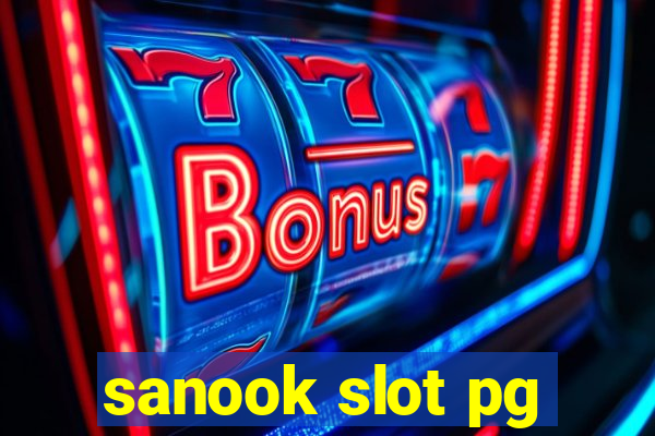 sanook slot pg