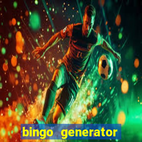 bingo generator with images