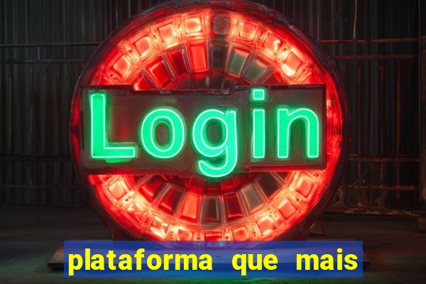 plataforma que mais paga slots