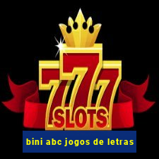 bini abc jogos de letras